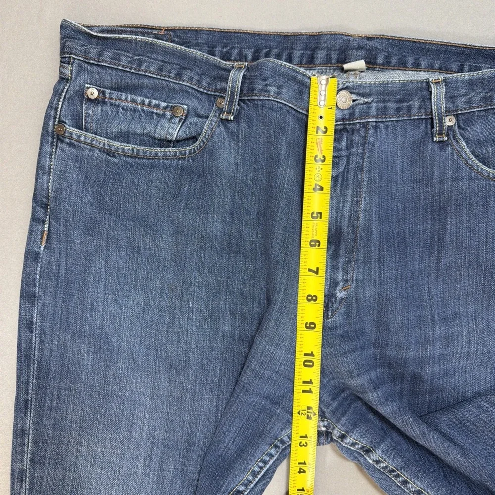 Banana Republic Mens Straight Leg Blue Medium Wash Denim Jeans‎ 40x32